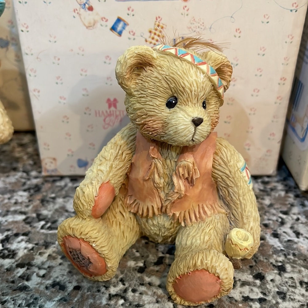 Cherished Teddies- Indians - set of six - Picture 5 of 7